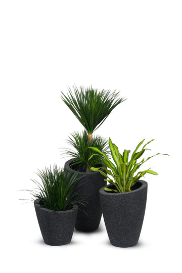 Orion Floor Planter Black Sadarahalli